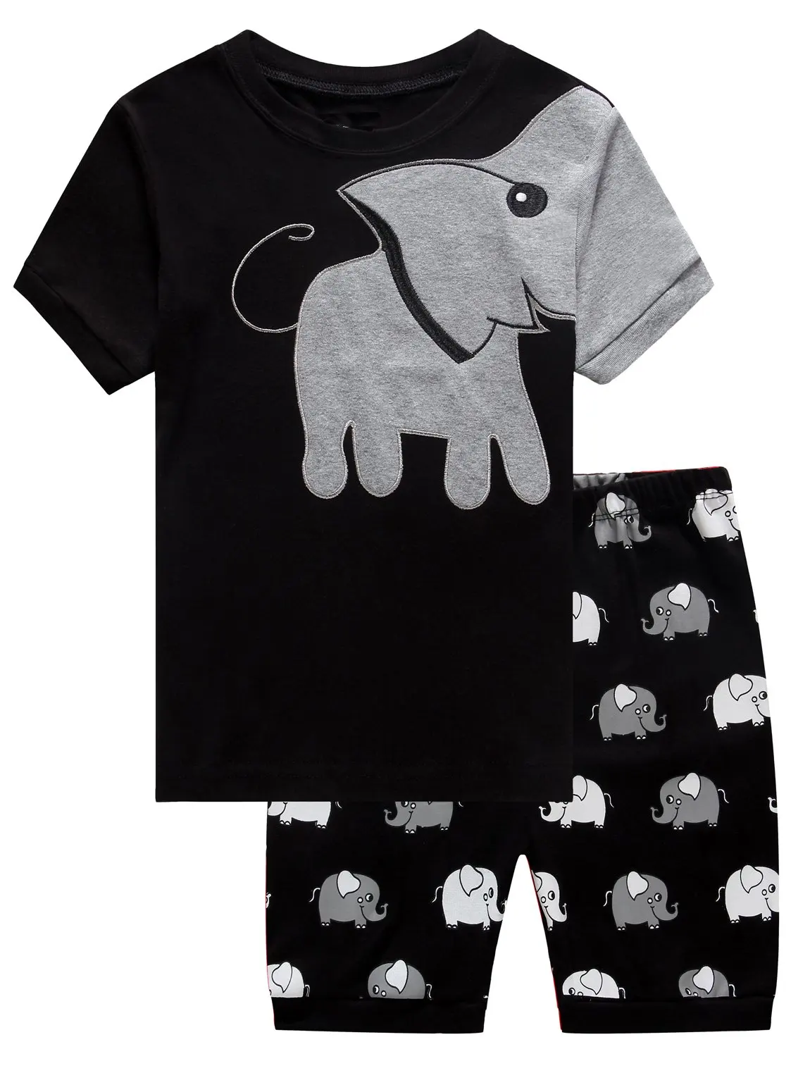 Dolphin&Fish Little Boys Cotton Short Pajamas Summer Kids Clothes Toddler Pjs