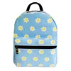 Custom cute mini backpack girls light weight canvas school backpack