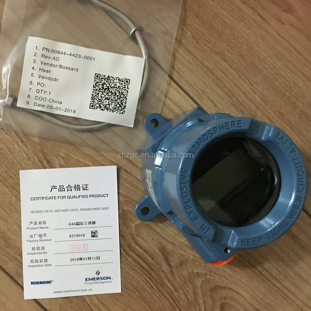 Emerson Original Imported Rtd Temperature Transmitter 644 With Higher Performance Buy Emerson