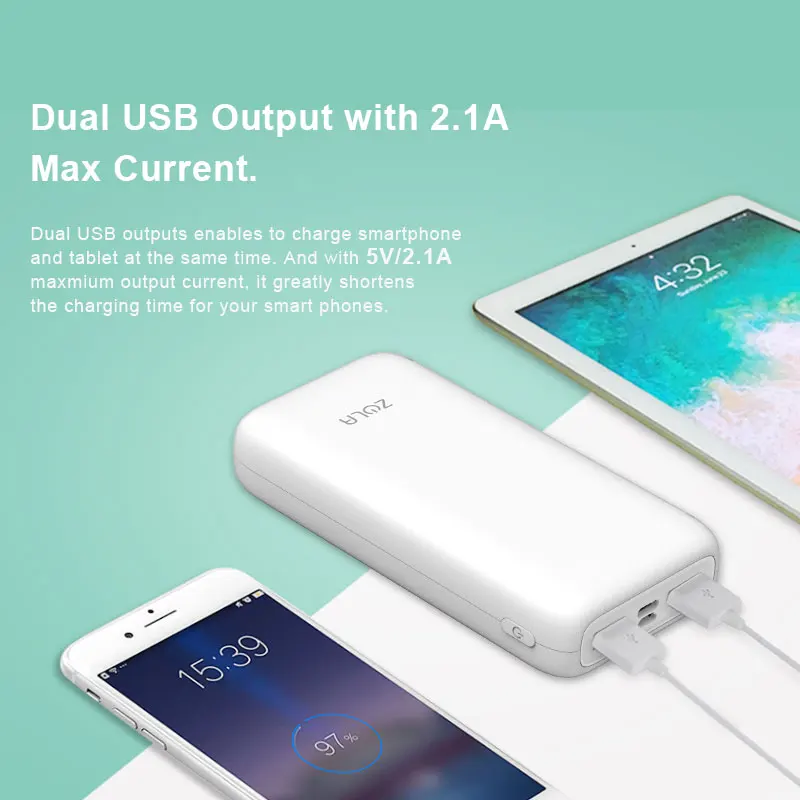 Unique 20000mAh Power Banks for iPhone Genius 20 RTS