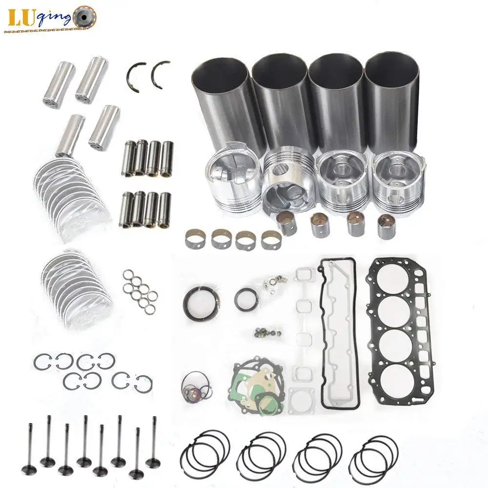 Get Quotations · C223 Overhual Rebuild Kit Set For Isuzu Engine TCM Forklift Piston Liner Bearing