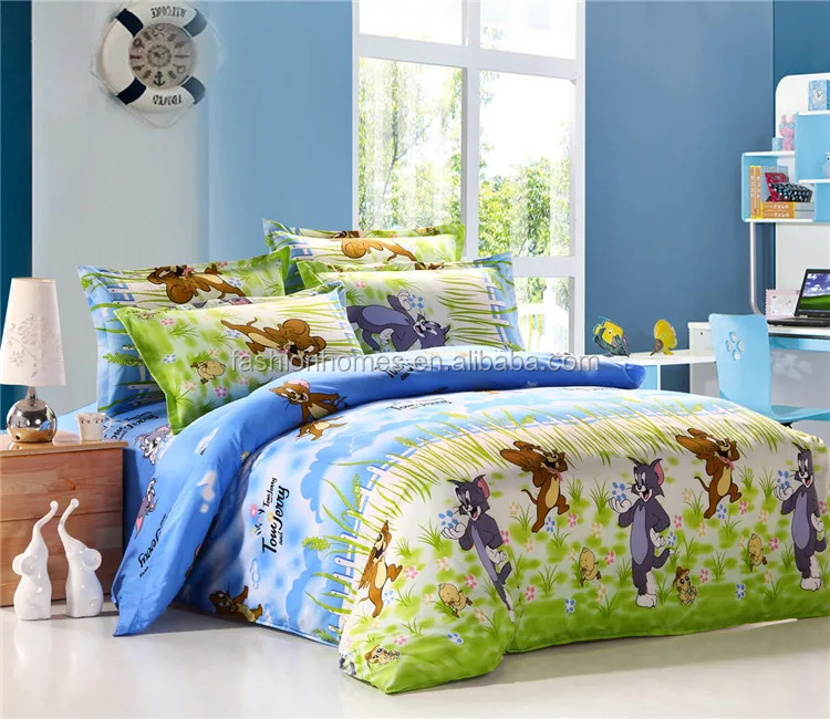 Cat Comforter Sets Kids Cartoon Bedding Set 60029624104