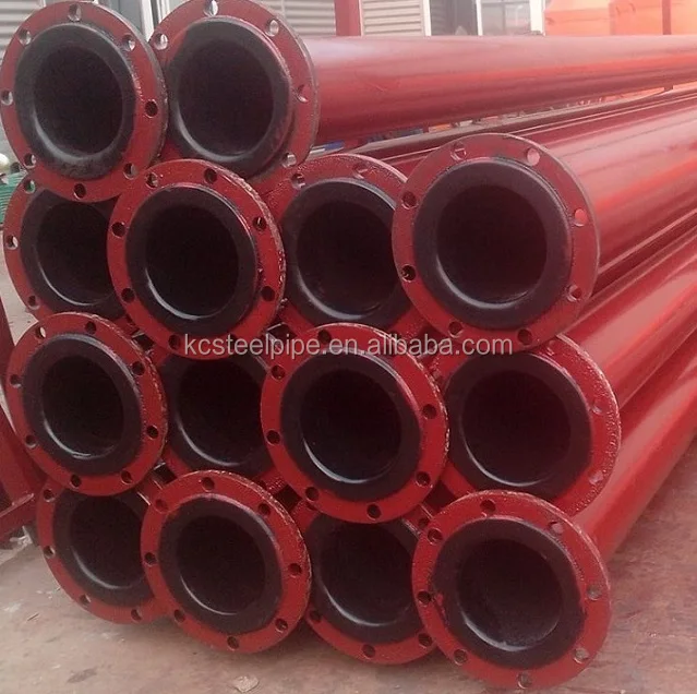 Astm A53gr.b Carbon Steel Pe Coated Rubber Lined Pipe Buy Pe Coated