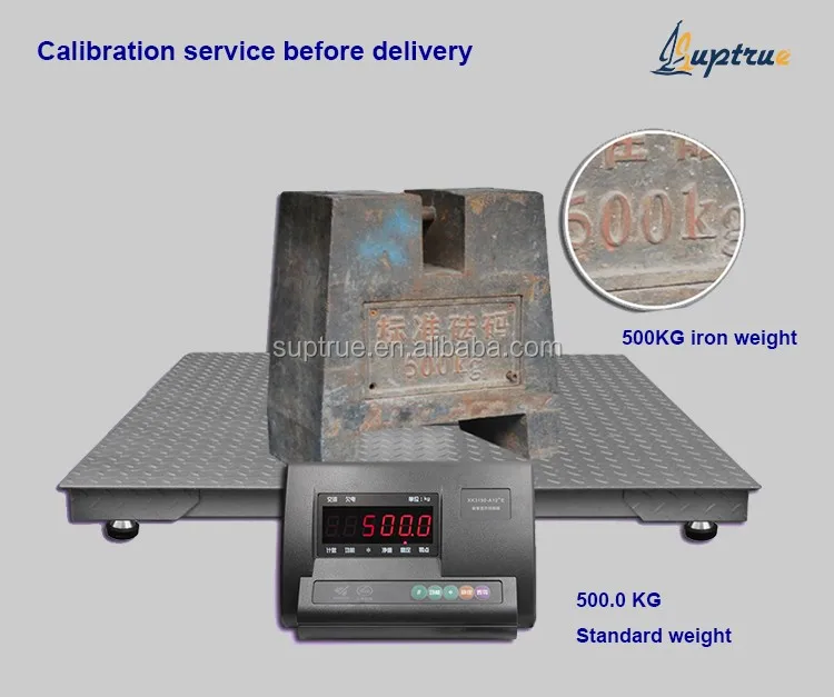 1000 Kg Digital Weight Scale Machine Platform Floor Scale Industrial