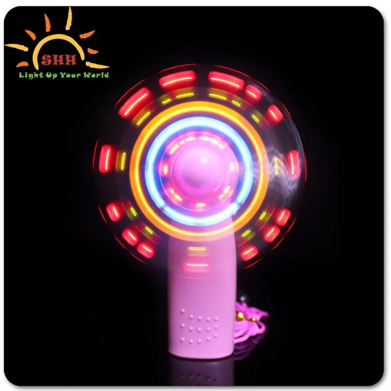 Mobile Smart Wireless Controlled Led Flashing Fan With Picture Display ...