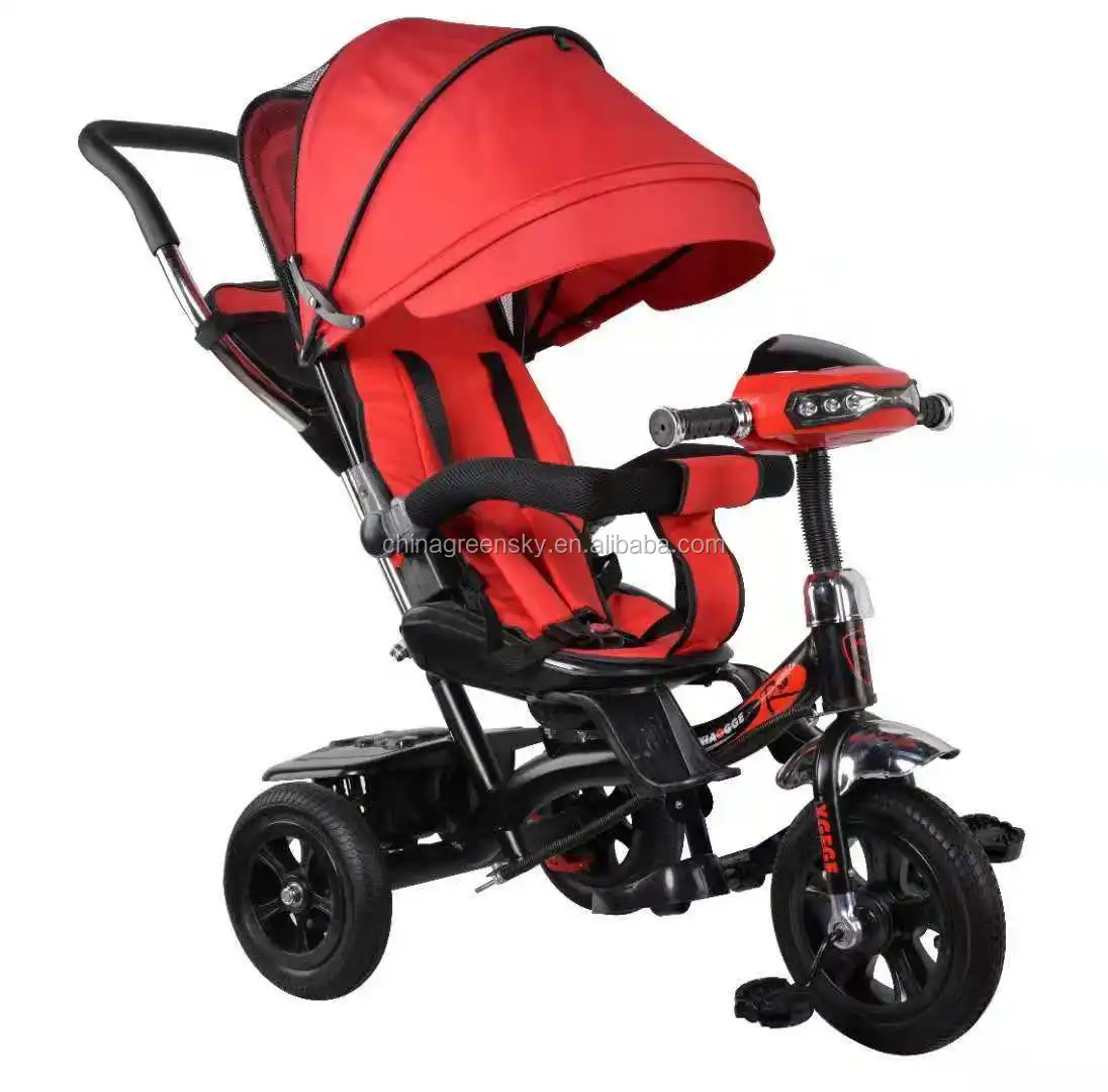 2019 New 4 In 1 Tricycle Smart Trike China Factory Cheap Prices Baby