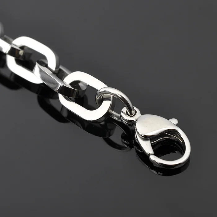 Fashion Jewelry Manufacturer Women's Custom Logo 925 Italian Silver Bracelet