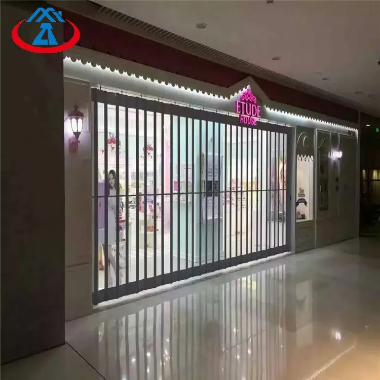 product-High security transparent plastic material PC polycarbonate folding shutter door from China-