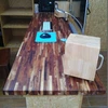 Asian Walnut Dinning Table, Walnut Dinner Table