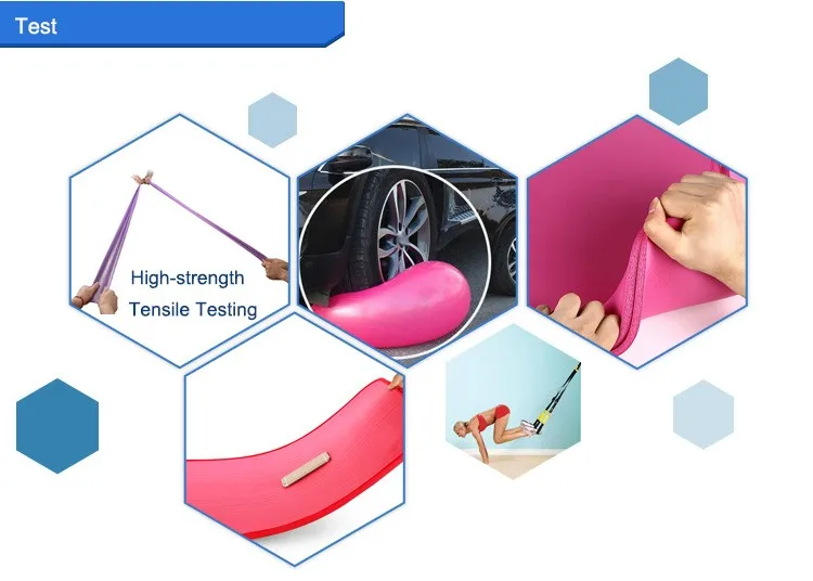 round fitness mat with carry strap