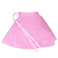 

Factory Wholesale Kids Girls Custom Size Cheap Chiffon Dance Wrapped Skirt Ballet