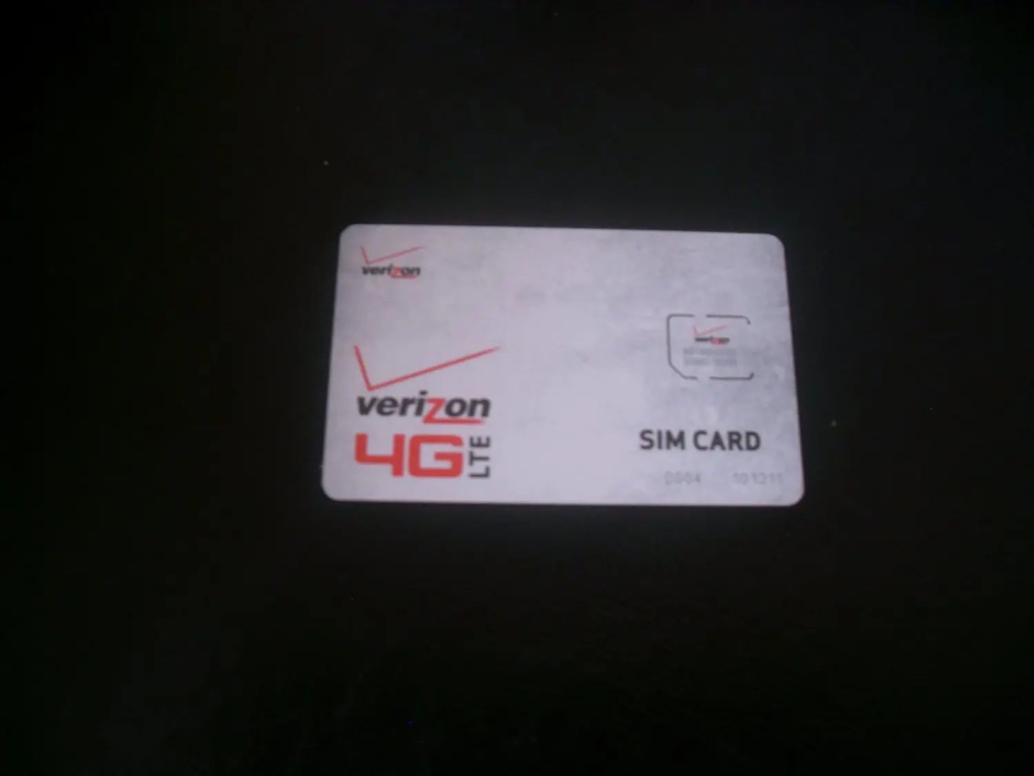 verizon sim card pin number