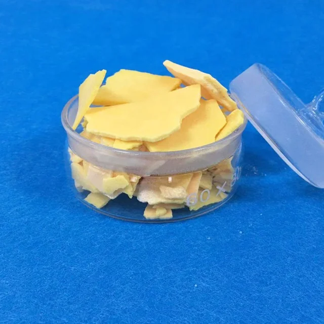
Sodium Hydrosulfide 70% Yellow Flakes Hydrate NASH with Best Price 