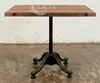 Bistro Style Broad Industrial Table