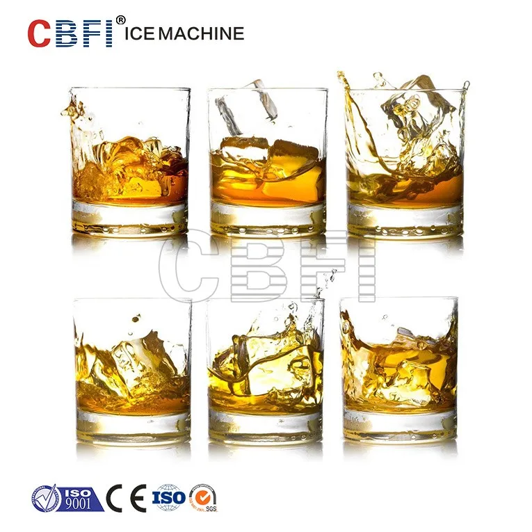 product-CBFI-Guangzhou CBFI CV5000 Cube ice machine with semi auto packing ice bin-img