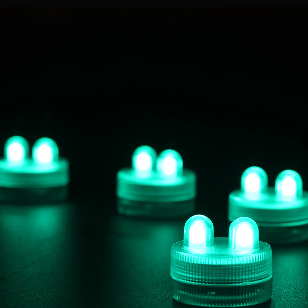 Teal Color LED Submersible