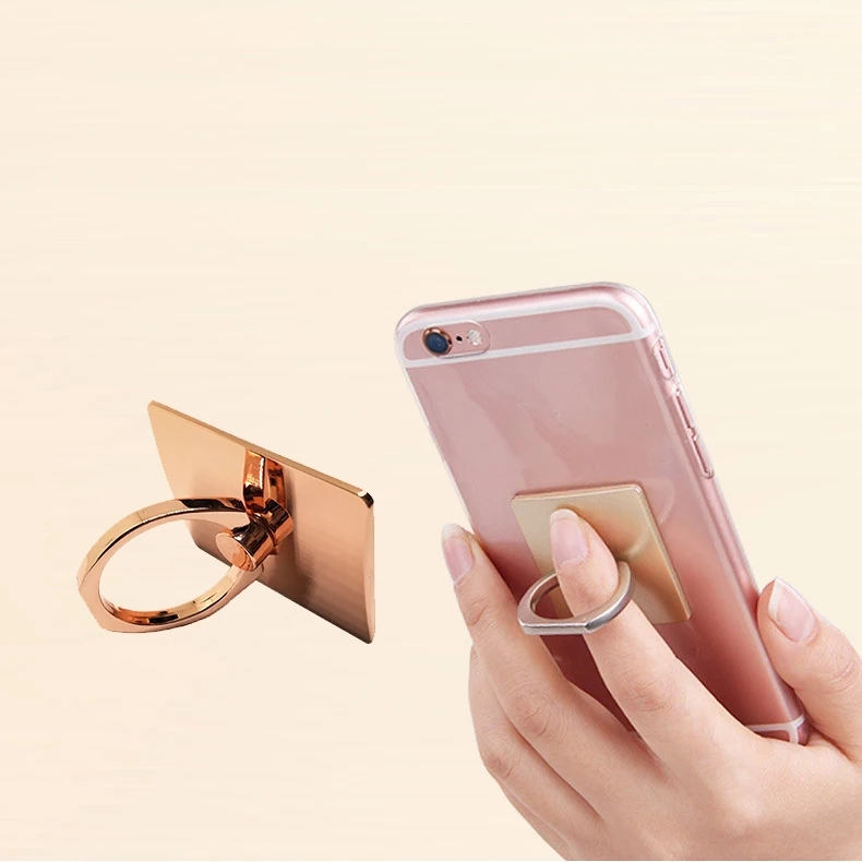 Free sample custom logo 2018 Mobile Phone Holder Stand Finger Ring Holder for Cell Phone