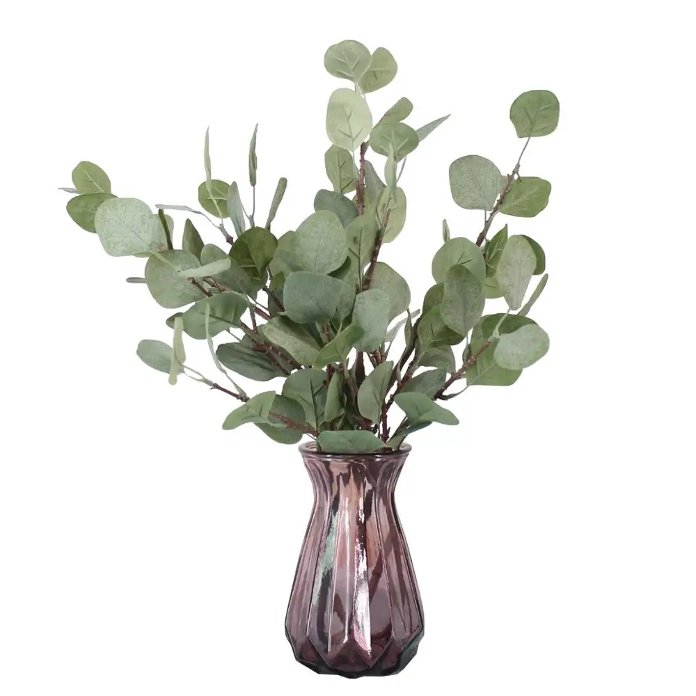 

Artificial leaf simulated plants eucalyptus leaves, N/a