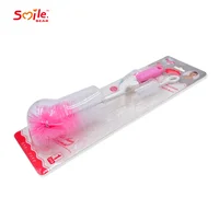 

Hot Sale rotating Sponge household Cleaner Baby Nipple Bottle Cleaning Brush