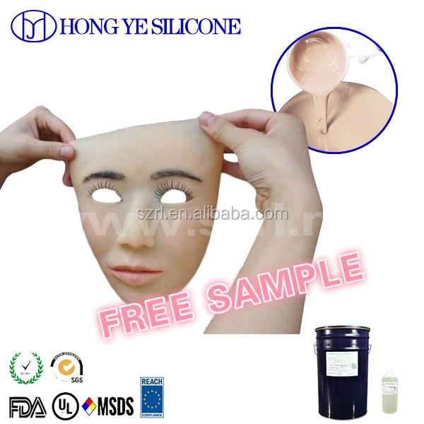 Free Sample Life Casting Silicone Rubber Rtv Silicone Rubber For Body Organs Liquid Rtv2