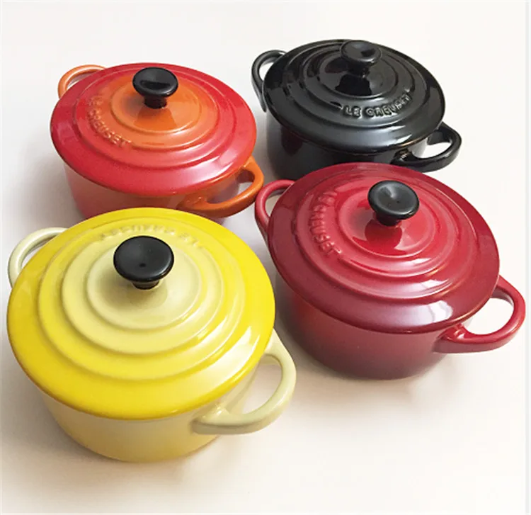 Customized Cooking Dishes Used Restaurant Casserole Pots Stoneware Mini ...