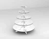 2019 hot sale wholesale acrylic cake pop display for wedding decoration