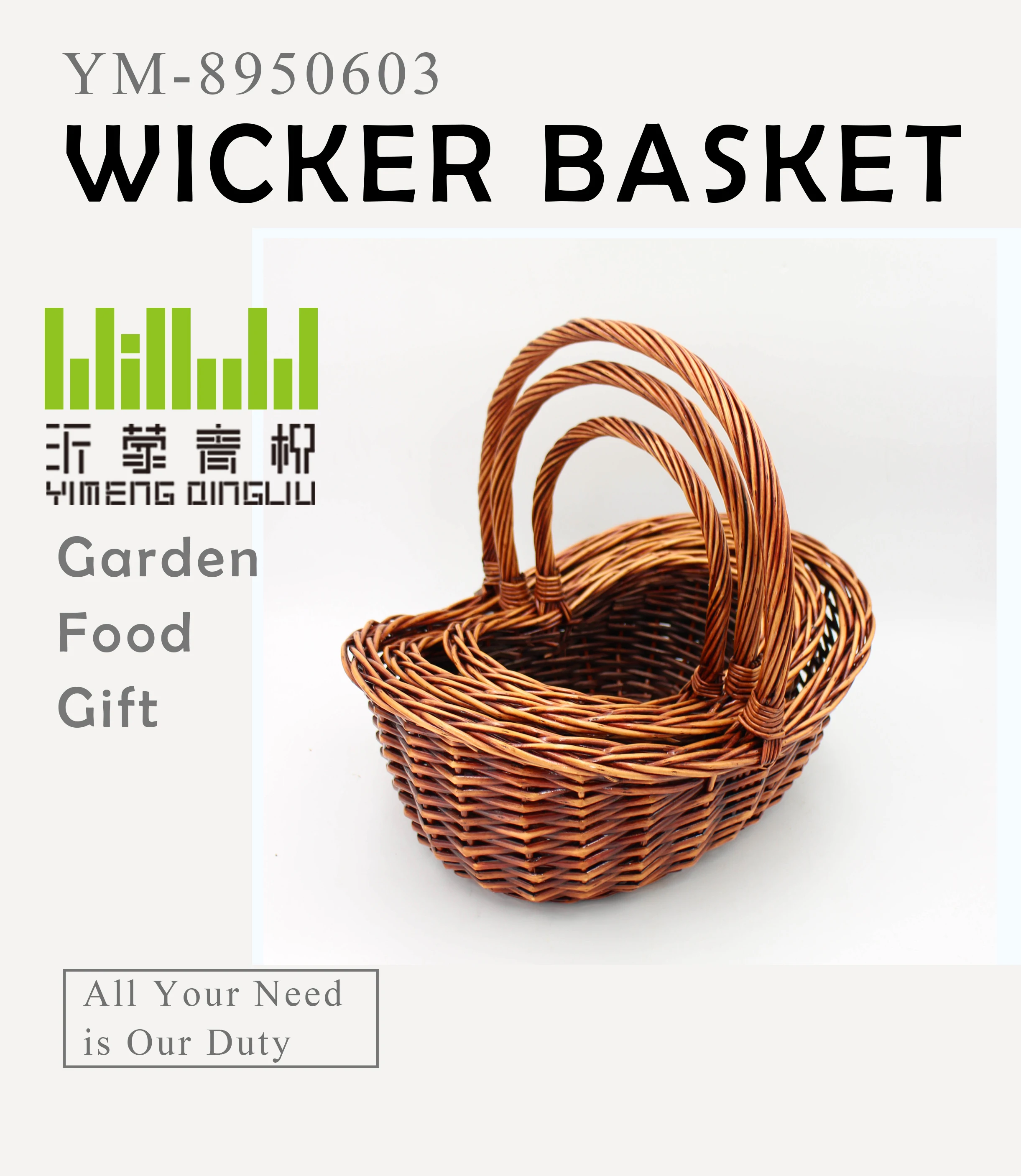 Ym8950603 Wholesale 100 Handmade Gourmet Gift Basket Buy Wicker