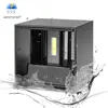 IP65 cube adjustable surface mounted outdoor led lighting,led outdoor wall light, up down led wall lamp