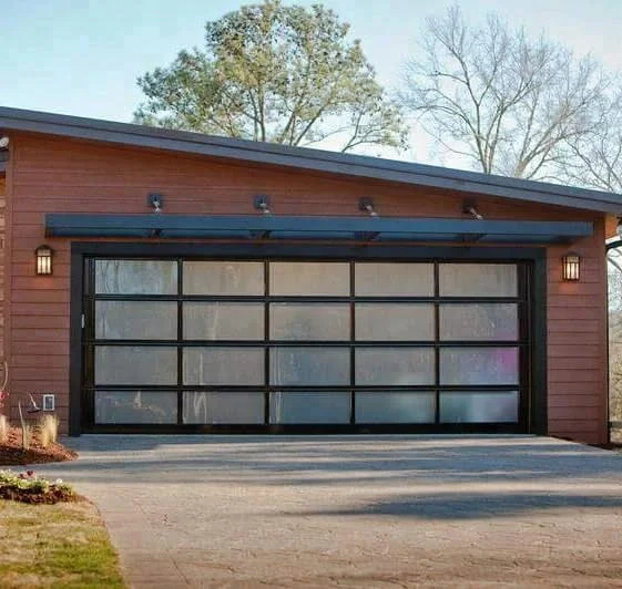 Aluminum Clear View Acrylic Plastic Garage Door With Frame Buy