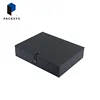Luxury rectangle with liner string design black gift paper box