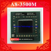 Lifetime warranty A8 3500M 1.5GHz Quad Core Notebook processors Laptop CPU AM 3500 Socket FS1 722 pin Computer Original