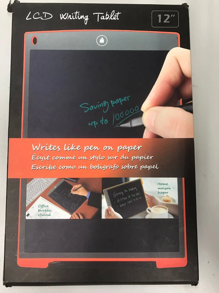 Digital writing pad 12 inch Paperless Memo Pad REVIEW LCD Writing tablet