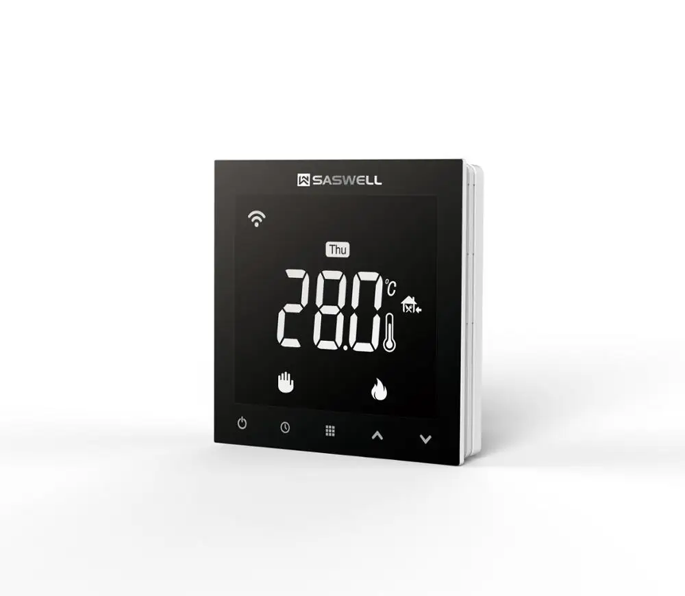 Touch Screen Programmable Floor Heating Thermostat For Electric
