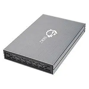 Siig, Inc - Siig Superspeed Usb 3.0 Enclosure For 2.5" Sata 3Gb/S Hard Disk - 1 X 2.5" - Internal - Serial Ata, Usb - External - Silver "Product Category: Accessories/Drive Cabinets"