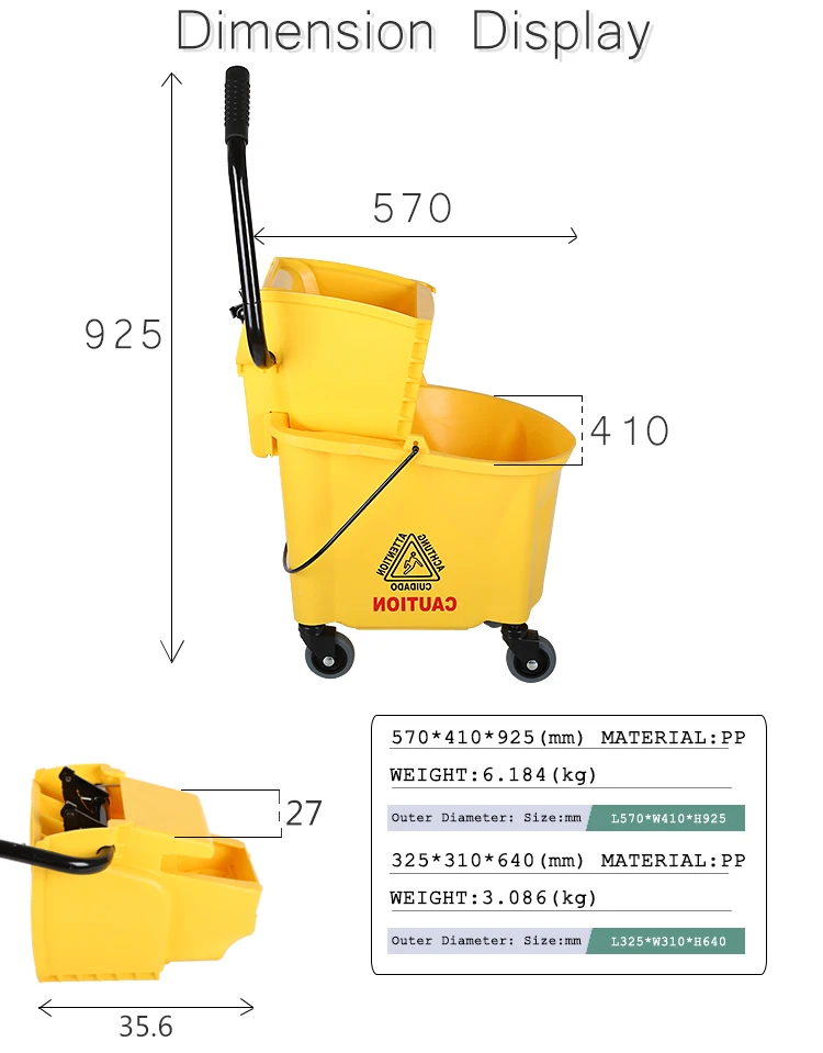 Types Of Cheap Plastic Buckets With Handles Small Mop Bucket With