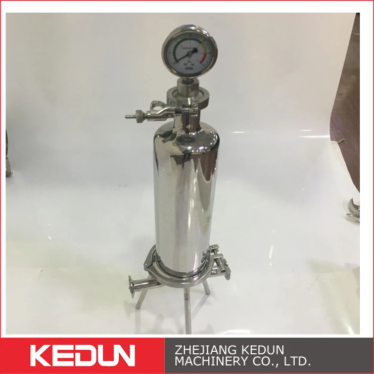 single filter housing