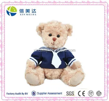 navy teddy bear