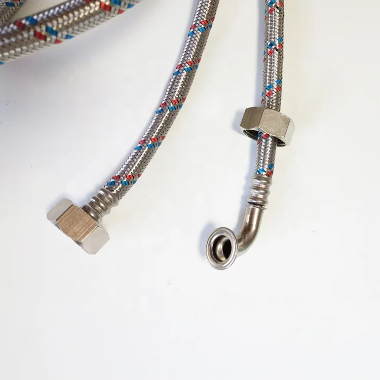 
High Quality Flexible Stainless Steel Braided Washing Machine Hose with ACS CE watermark WRAS certificate 