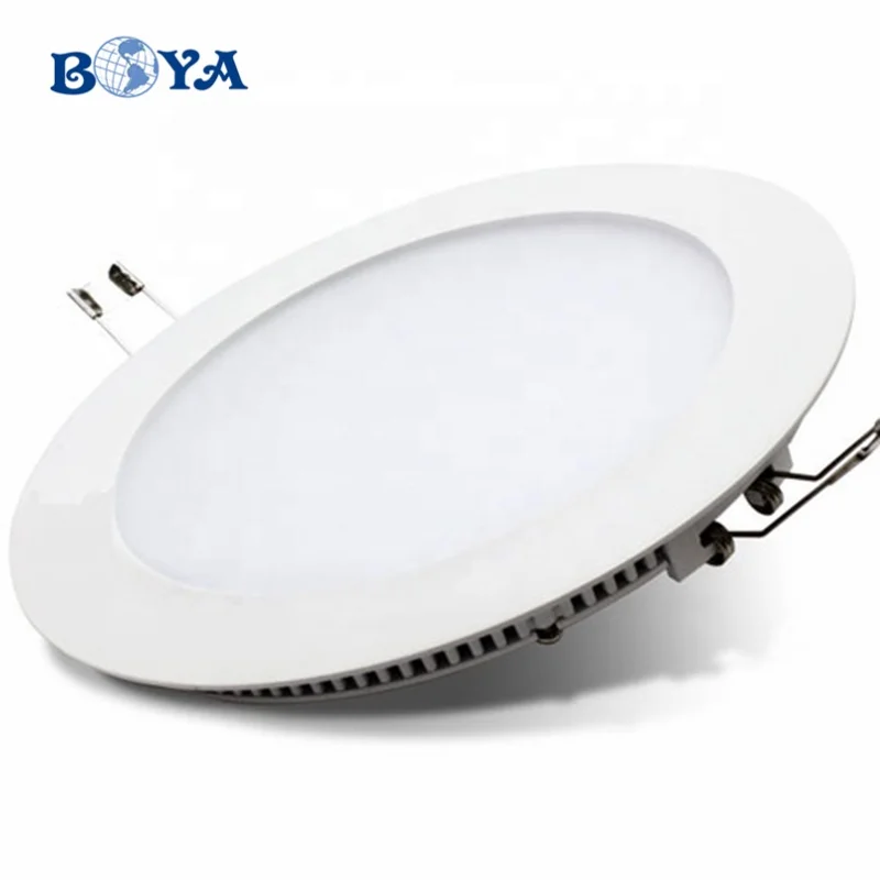 Ali baba online shopping 18w round frameless led panel light