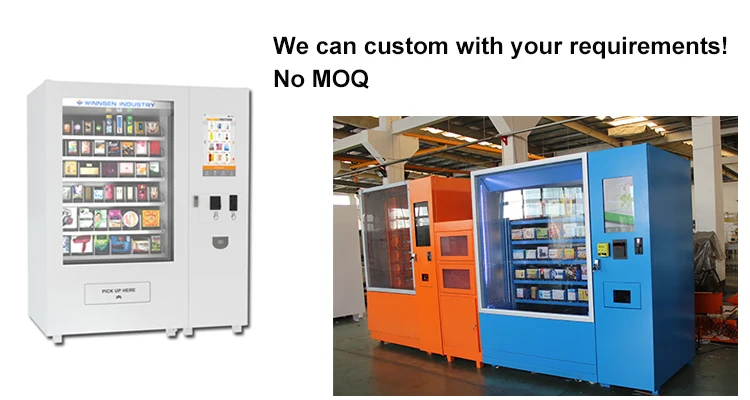 Microwave Heat Function Vending Machine for Ready-To-Eat Hot Food | 22 ...