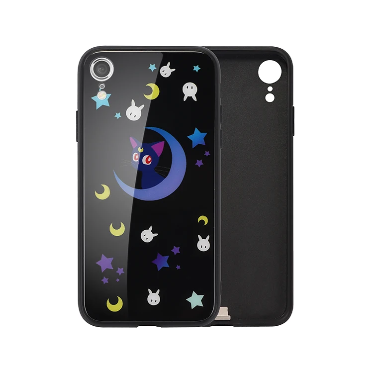 Unique Design led lighting Illuminated mobile phone tempered glass mobile phone case for iphone xs xs xsmax Iphone X mo Unique Design led lighting Illuminated mobile phone tempered glass mobile phone case for iphone xs xs xsmax Iphone X mo