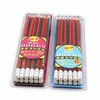 Customized logo school wooden HB graphite sketching pencils