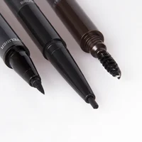 

Multi-functional Makeup Pencil Menow E407 Double-ended for Liquid Eyeliner and Eyebrow Gel