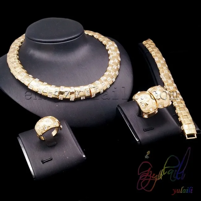 

Big Factory Custom Made 18k Gold Jewellery Dubai Fashion Jewelry Costume Jewellery From Dubai, Silver/gold