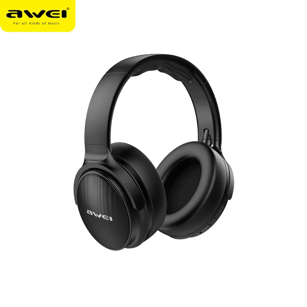 

2021 AWEI A780BL Headband Bluetooth Headphone Wireless super bass sound over ear headset, Black