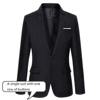 

Men's Premium Casual Single Button Slim Fit Blazer Suit Jacket