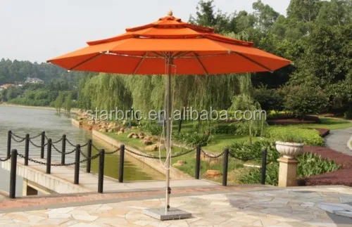 
windproof block sunlight fabric for umbrella rain cover 5 years warranty 