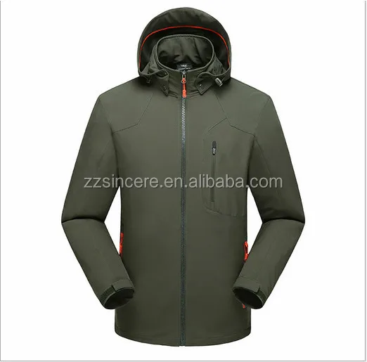 SOMESHINE Mens Lightweight Windbreaker Winter Jacket Water Resistant Shell Full-Zip Jacket Outdoor Sport Coat Plus Size