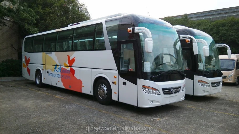 53 seater daewoo long distance tour bus prices