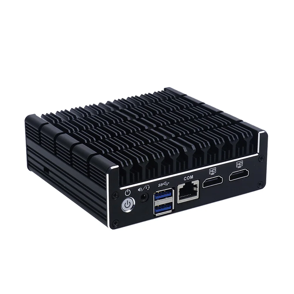 

Cheap Portable NUC Computer J3060 Dual Core 2 Ethernet Fanless x86 Mini PC Support AES-NI